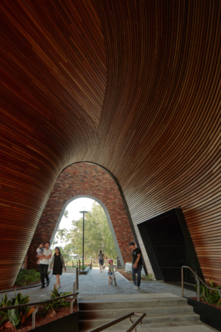 Arkadia | Design: Breathe Architecture, OCULUS Landscape Architecture, DKO Architecture | Image: Tom Ross Arkadia | Design: Breathe Architecture, OCULUS Landscape Architecture, DKO Architecture | Image: Tom Ross | Builtworks.com.au