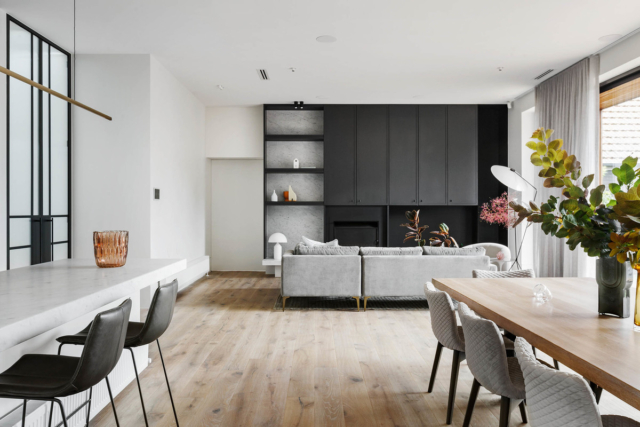 Monochrome House | Design: Pleysier Perkins Architects | Styling: Natalie James | Image: John Wheatley | Builtworks.com.au