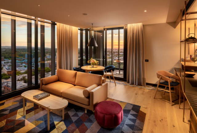 Hotel Indigo Adelaide Markets | Design: Loucas Zahos Architects | Image: Adam Bruzzone Hotel Indigo Adelaide Markets | Design: Loucas Zahos Architects | Image: Adam Bruzzone | Builtworks.com.au