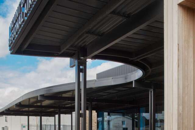 Mount Gambier Regional Air Terminal | Design: Ashley Halliday Architects | Image: Peter Bennetts Mount Gambier Regional Air Terminal | Design: Ashley Halliday Architects | Image: Peter Bennetts | Builtworks.com.au