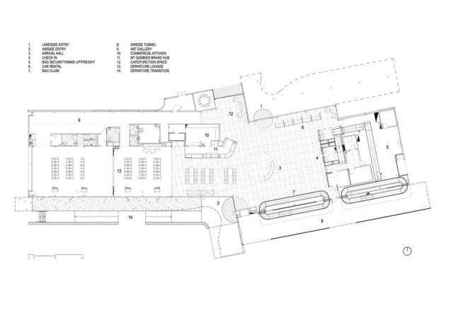 Mount Gambier Regional Air Terminal | Design: Ashley Halliday Architects Mount Gambier Regional Air Terminal | Design: Ashley Halliday Architects | Builtworks.com.au