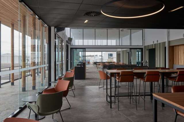 Mount Gambier Regional Air Terminal | Design: Ashley Halliday Architects | Image: Peter Bennetts Mount Gambier Regional Air Terminal | Design: Ashley Halliday Architects | Image: Peter Bennetts | Builtworks.com.au