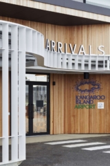 Kangaroo Island Air Terminal | Design: Ashley Halliday Architects | Image: Sam Noonan | Builtworks.com.au