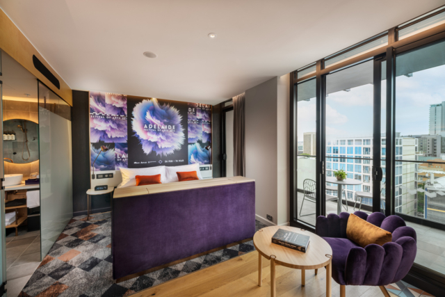 Hotel Indigo Adelaide Markets | Design: Loucas Zahos Architects | Image: Adam Bruzzone Hotel Indigo Adelaide Markets | Design: Loucas Zahos Architects | Image: Adam Bruzzone | Builtworks.com.au