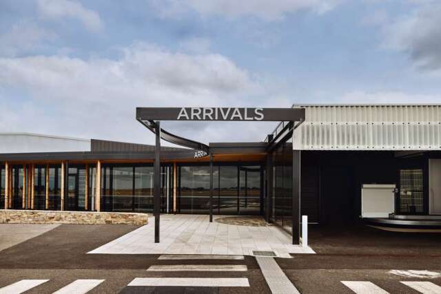 Mount Gambier Regional Air Terminal | Design: Ashley Halliday Architects | Image: Peter Bennetts Mount Gambier Regional Air Terminal | Design: Ashley Halliday Architects | Image: Peter Bennetts | Builtworks.com.au