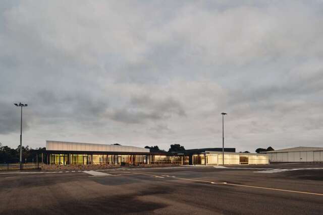 Mount Gambier Regional Air Terminal | Design: Ashley Halliday Architects | Image: Peter Bennetts Mount Gambier Regional Air Terminal | Design: Ashley Halliday Architects | Image: Peter Bennetts | Builtworks.com.au