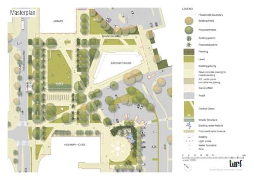 Goyder Square | Design: Turf Design Studio and Hatch and RobertsDay 