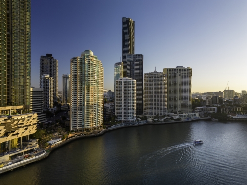 Admiralty section, Brisbane City Reach Waterfront, QLD 2023