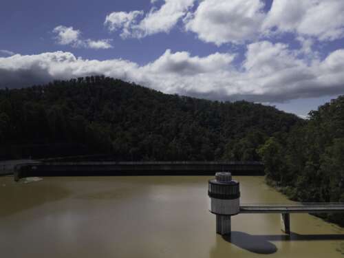Clarrie Hall Dam, near Uki, NSW, 2022